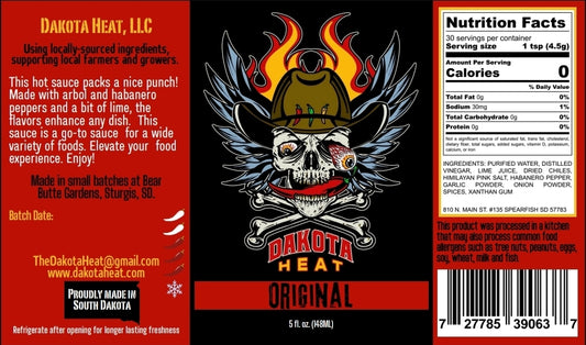 5oz-Original Hot Sauce
