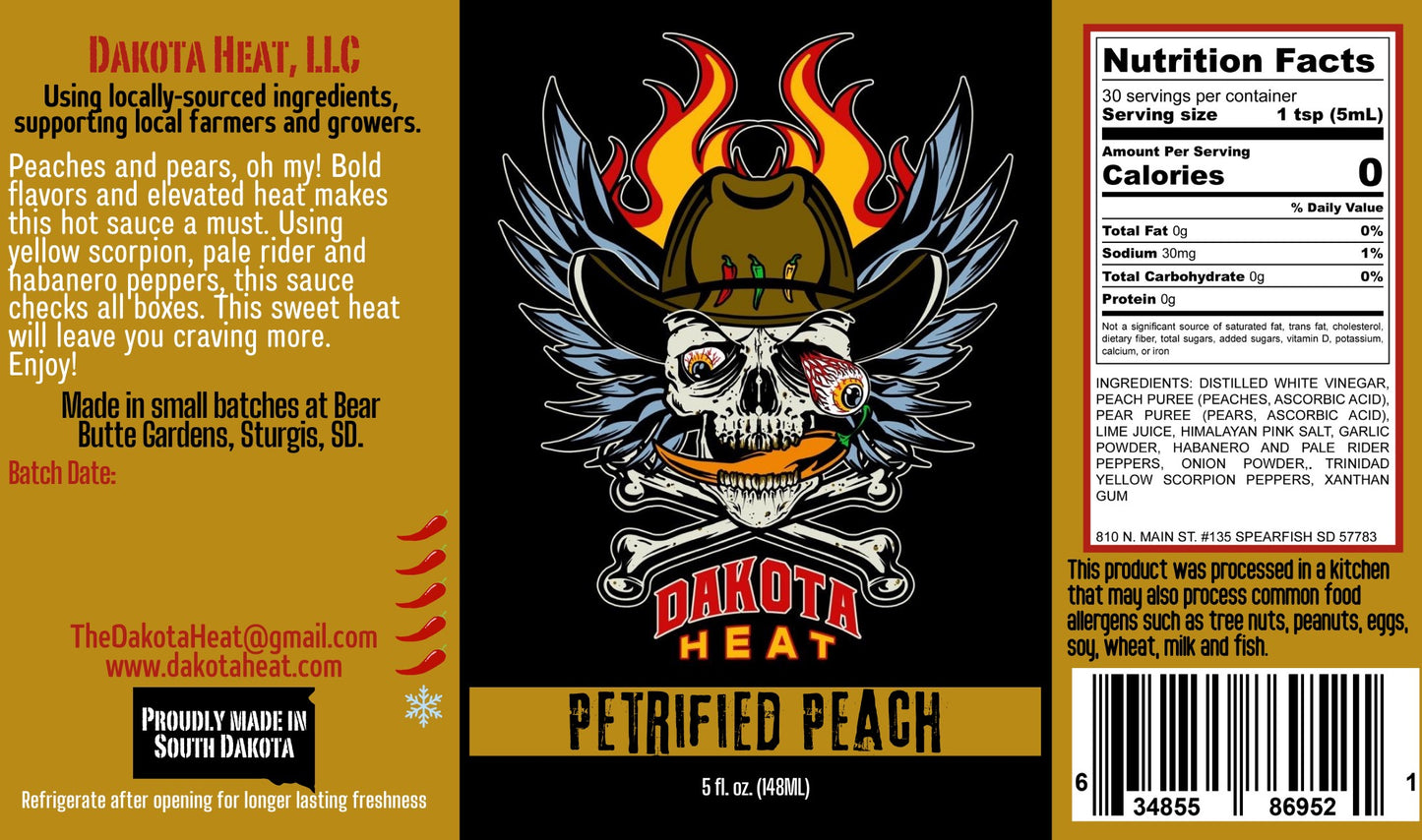 5oz-Petrified Peach