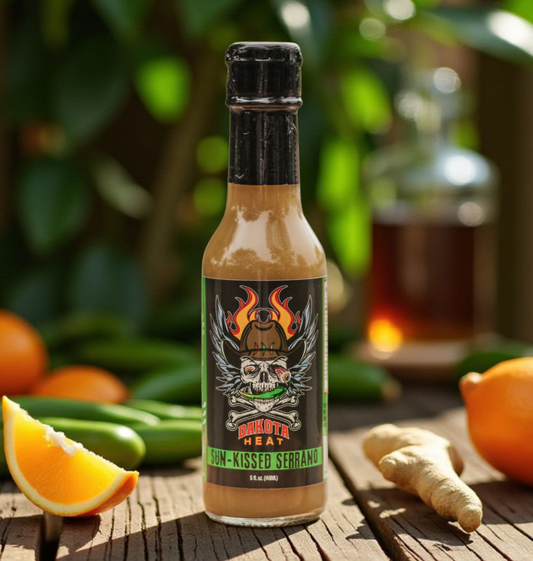 5oz-Sun-Kissed Serrano Hot Sauce